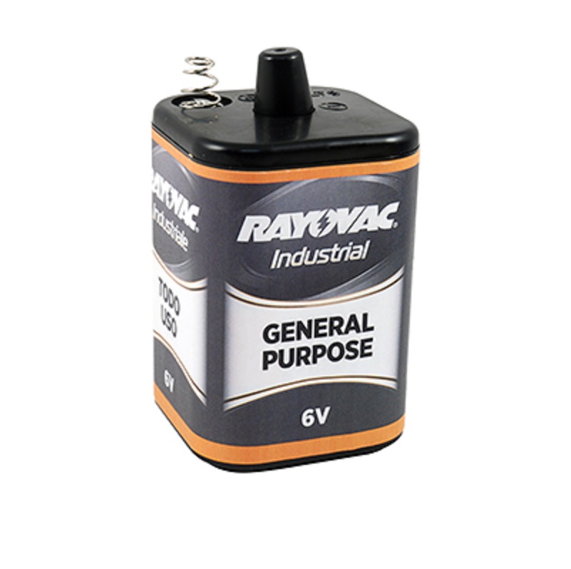 Rayovac 6 Volt Lantern Battery General Purpose w/Spring Terminals